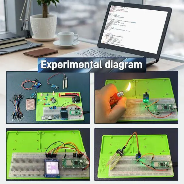Alt view image 5 of 5 - GeeekPi Ultimate Kit for Raspberry Pi Pico 2 W