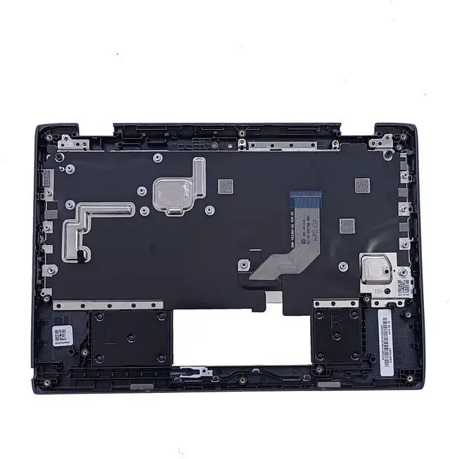 Alt view image 2 of 5 - Replacement for Lenovo 300e 2nd Gen Notebook 81M9 Laptop Upper Top Cover Case Palmrest Not-Backlight Keyboard Assembly Part with Camera 5CB0T45087 Black