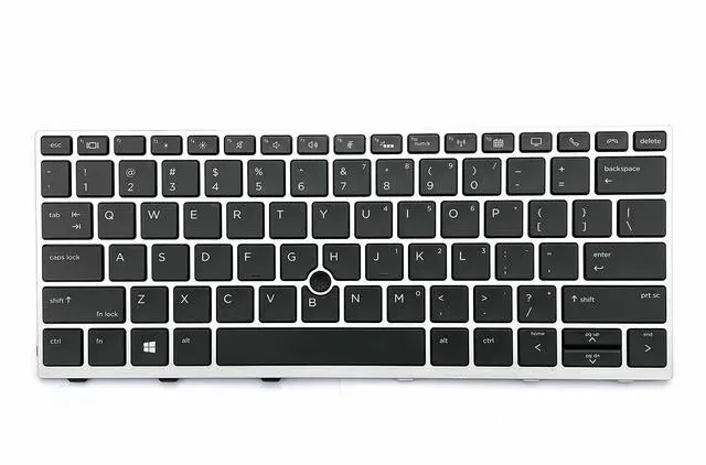 Main image of New US Layout Keyboard with Backlit Replacement for HP Elitebook 730 G5 735 G5 830 G5 836 G5 P/N: L13697-001 6037B0135401 (Does Not Fit for Elitebook x360 Versions)