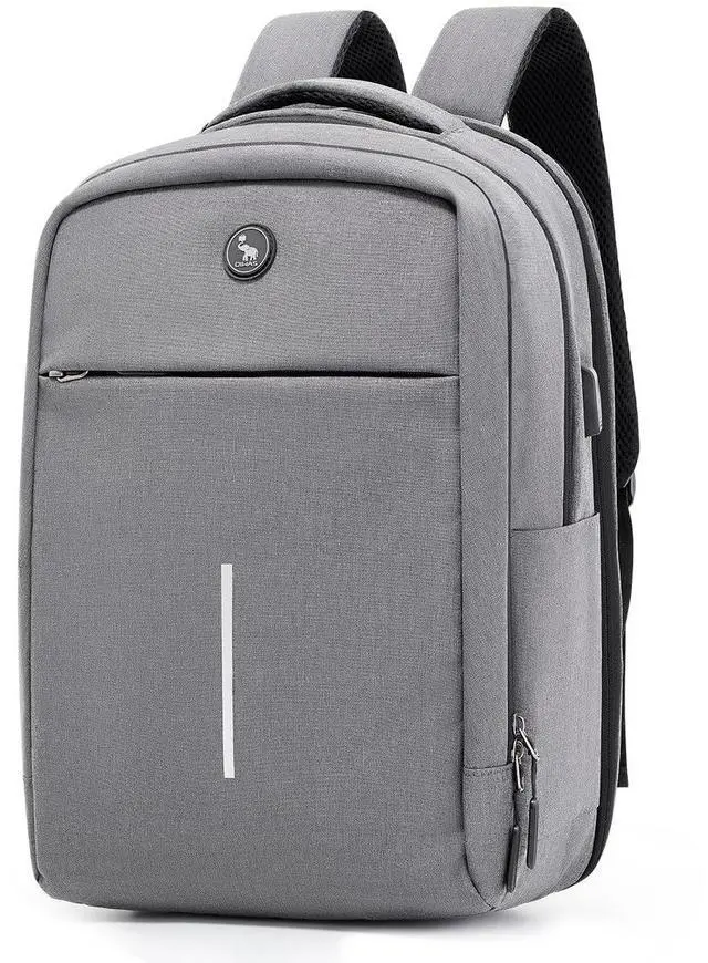 Main image of OIWAS Travel Laptop Backpack, Lightweight Business Work Backpack for Men 15.6inch Carry On Backpack with USB Port, 32.8L Large Airline Approved Laptop Daypack (Grey)