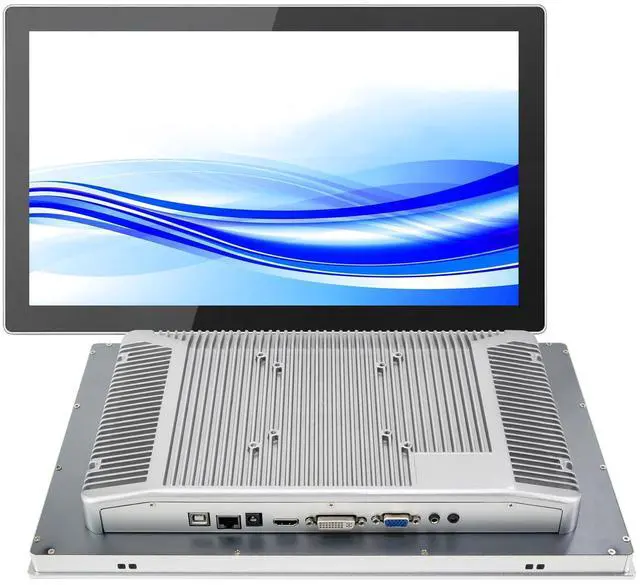 Main image of GreenTouch 13.3 Inch Industrial Embedded Capacitive Touchscreen Monitor, Open Frame Multi-Touch Screen Industrial Front IP65 Monitor - HDMI+VGA+DVI - 1920 * 1080 Resolution