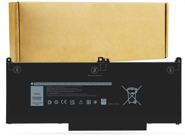 Main image of Futurebatt MXV9V Laptop Battery Replacement for Dell Latitude E5300 E5310 E7300 E7400Latitude 5310 5300 2-in-1 Series 5VC2M 05VC2M 829MX 0829MX P96G P96G001 P97G P97G001 P97G002 P99G P99G001 P100G