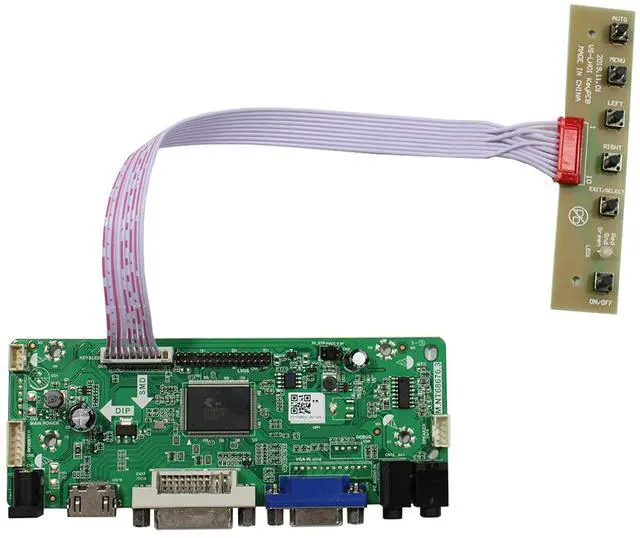 Main image of VSDISPLAY DVI VGA Audio LCD Controller Board 68676 Compatible with 32" 32 inch 1920x1080 HV320FHB N00 N02 N10 N80 N4K F40 LVDS Interface LCD Screen