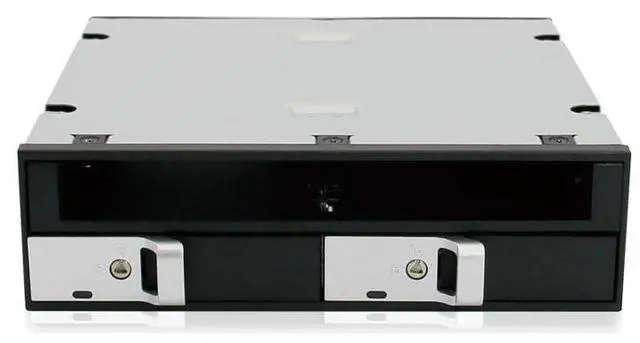 Alt view image 2 of 5 - Sedna SE-IHD-221S-D Internal 5.25" DVD ROM Bay 2 x 2.5 Mobile Rack Trayless with Slim ODD Space (HDD and DVD ROM not Included)