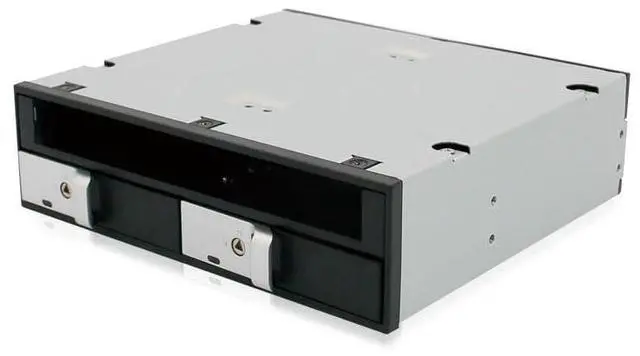Alt view image 4 of 5 - Sedna SE-IHD-221S-D Internal 5.25" DVD ROM Bay 2 x 2.5 Mobile Rack Trayless with Slim ODD Space (HDD and DVD ROM not Included)