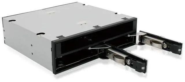 Alt view image 5 of 5 - Sedna SE-IHD-221S-D Internal 5.25" DVD ROM Bay 2 x 2.5 Mobile Rack Trayless with Slim ODD Space (HDD and DVD ROM not Included)