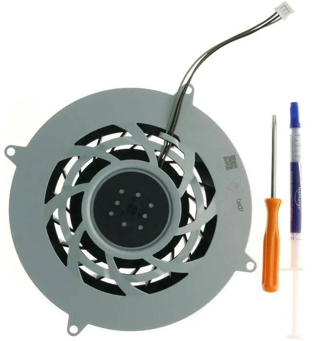 Main image of PS5 Slim Internal Cooling Fan Replacement 19-Blade for Sony PlayStation 5 Slim G12E12MS1AH-56J14 (11541GS-12M-WB-01) (DO not fit for PlayStation 4 PS4 & PS5 Series)