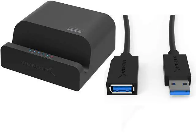 Main image of Sabrent Universal Laptop Docking Station + 22AWG 3 Feet USB 3.0 Extension Cable