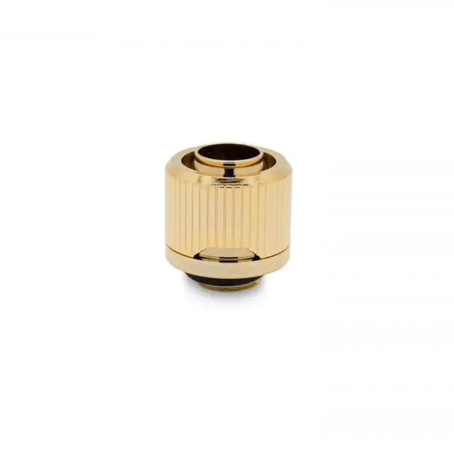 Alt view image 3 of 5 - EKWB EK-Quantum Torque STC-12/16 Compression Fitting for Soft Tubing, 12/16mm (7/16" ID, 5/8" OD), Gold, 6-Pack