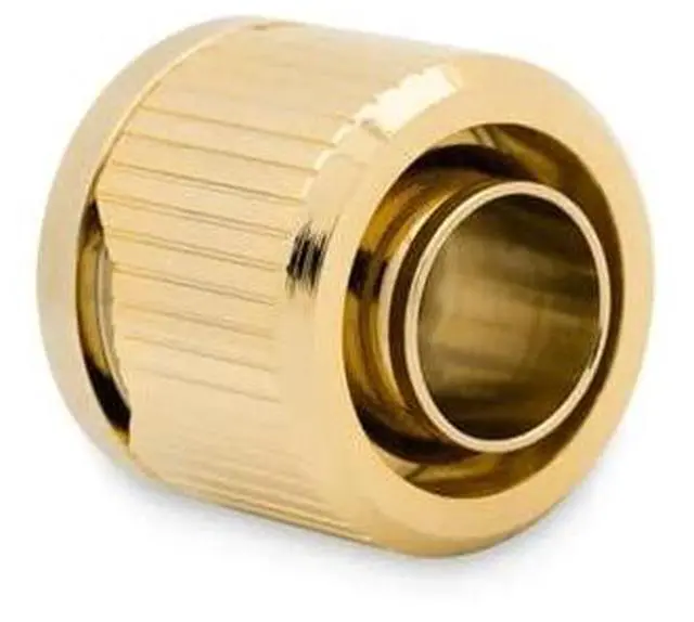 Alt view image 5 of 5 - EKWB EK-Quantum Torque STC-12/16 Compression Fitting for Soft Tubing, 12/16mm (7/16" ID, 5/8" OD), Gold, 6-Pack