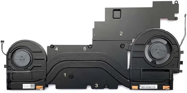 Main image of Bestparts CPU+GPU Cooling Fan Heatsink Replacement for Thinkpad X1 Extreme 4th Gen 4, ThinkPad P1 Gen 4th P/N: 5H41D34325 5H41D34326 (for Graphics Card Model: A3000/A4000/A5000, RTX 3060/3070/3080)