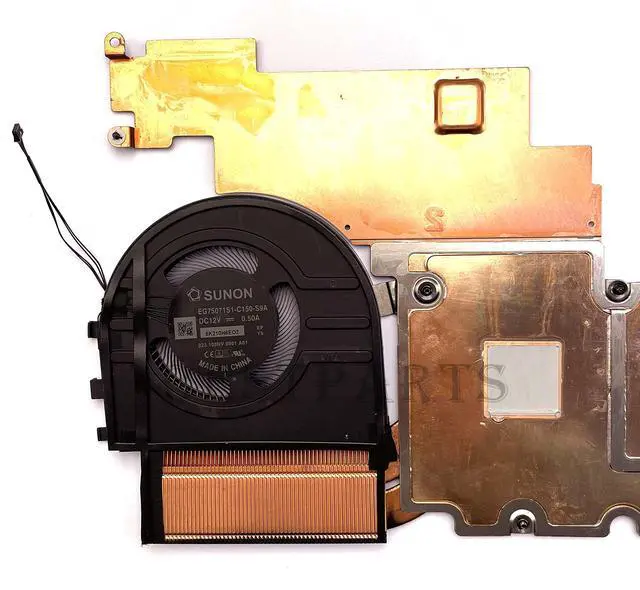 Alt view image 3 of 5 - Bestparts CPU+GPU Cooling Fan Heatsink Replacement for Thinkpad X1 Extreme 4th Gen 4, ThinkPad P1 Gen 4th P/N: 5H41D34325 5H41D34326 (for Graphics Card Model: A3000/A4000/A5000, RTX 3060/3070/3080)