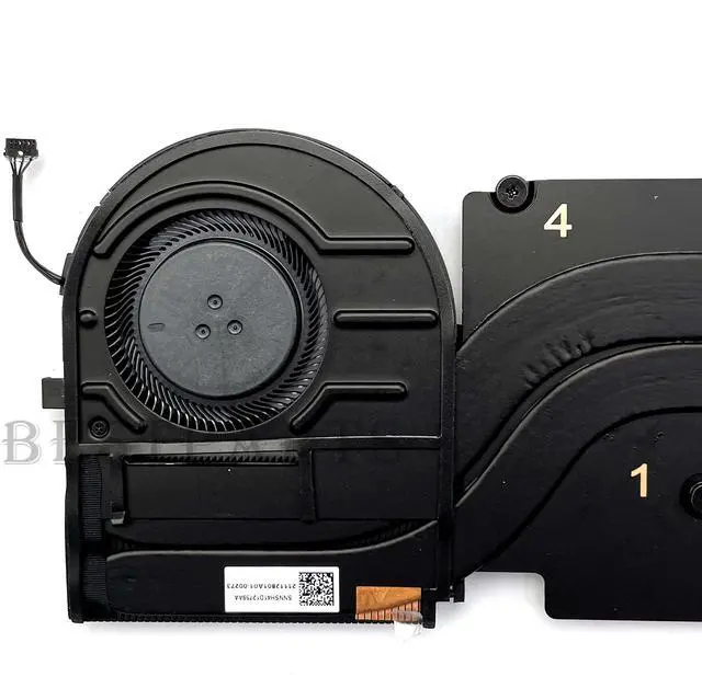 Alt view image 5 of 5 - Bestparts CPU+GPU Cooling Fan Heatsink Replacement for Thinkpad X1 Extreme 4th Gen 4, ThinkPad P1 Gen 4th P/N: 5H41D34325 5H41D34326 (for Graphics Card Model: A3000/A4000/A5000, RTX 3060/3070/3080)