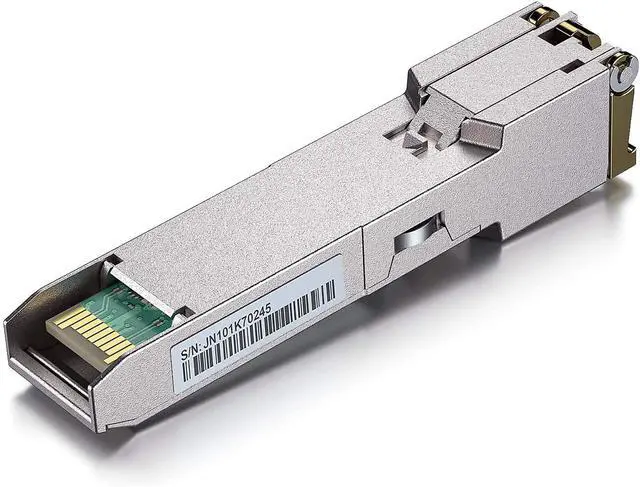 Alt view image 2 of 5 - 2.5G SFP-T, 2.5GBase-T, SFP to RJ45 SFP, Industrial Grade, Compatible with Fortinet, Netgear, TP-Link and Other Open Switches