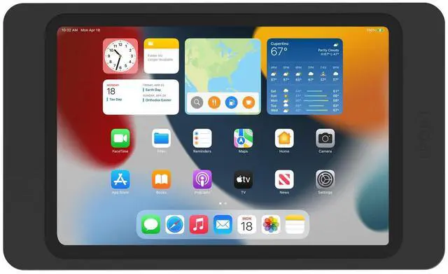 Main image of iPort Surface Mount System iPad Wall Mount - Compatible with iPad mini (6th gen) - Black