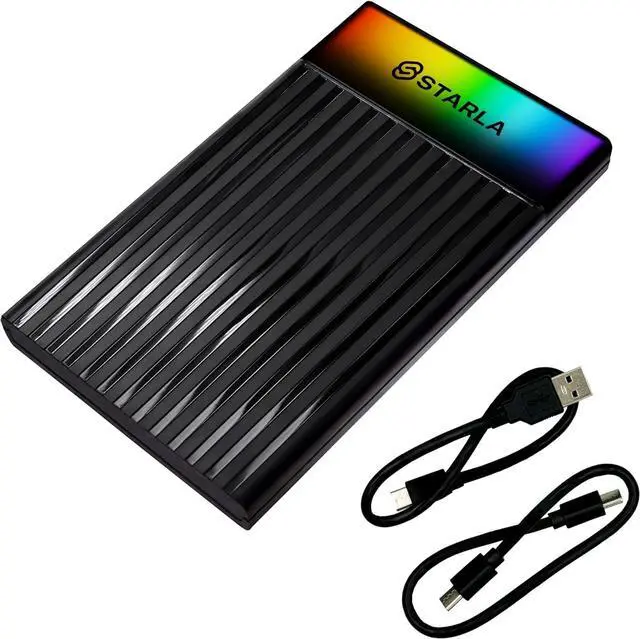 Main image of STARLA 500 GB Portable External Hard Drive - Fast 5400 Rpm USB 3.2 Storage Drive - High-Speed USB Storage Compatible with PC, Mac, Laptop, TV, Game Console - External Backup Drive, Plug and Play Ready