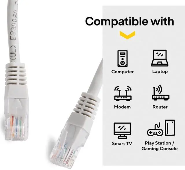 Alt view image 4 of 5 - NXT Technologies Staples NX56840 25-ft CAT-6 Cable, Gray