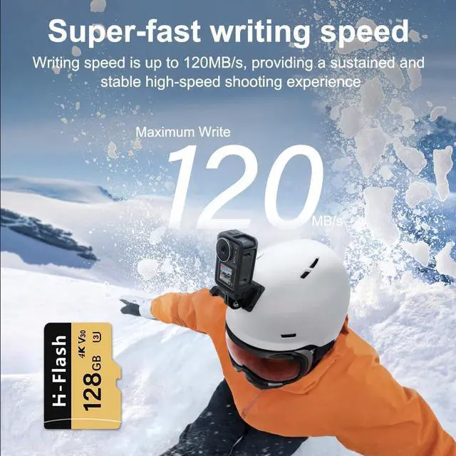 Alt view image 2 of 5 - SD Card Adapter, Memory Card High Speed Up to 150MB/s,A1 V30 U3 4K C10 TF Card for Tablet/Mobile Phone/Camera/Car Audio/Game Console (128x5)