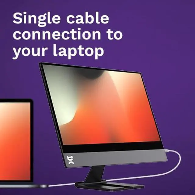 Alt view image 4 of 5 - espresso Displays 15 + Ergonomic Magnetic Stand+ | Ultra-Thin 1080p Premium Portable Monitor with USB-C Connectivity, Ergonomic Setup for Work, Travel, and Multi-Device Compatibility