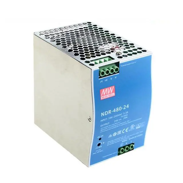 Alt view image 3 of 5 - DineDeck NDR-480-24 24V 20A 480W Single Output Switching Power Supply, Active PFC, Industrial Automation Control Systems