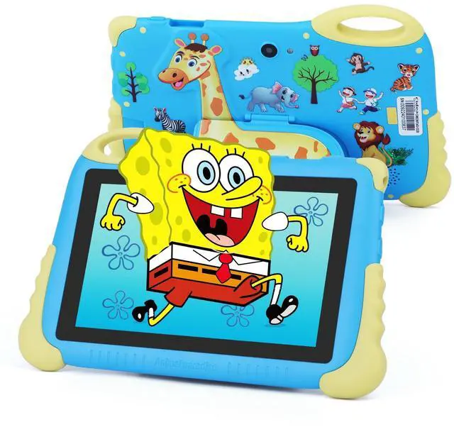 Main image of 2025 Tablet for Kids, Tablet for Kid 3-7, 7 Inches Kids Tablets, Android 13 1st Generation Toddler Tablets, HD 1024 * 600 Screen Display, Iwawa Pre-Installed, Learning for Boys Girls Blue