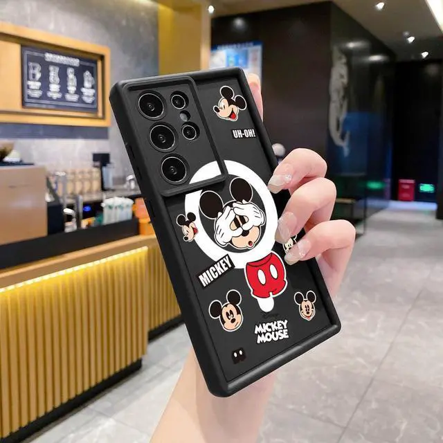 Main image of Case For Samsung S22 Ultra Funny Shinning Mickey Mouse Full Protective Phone Case Anti Drop Cover