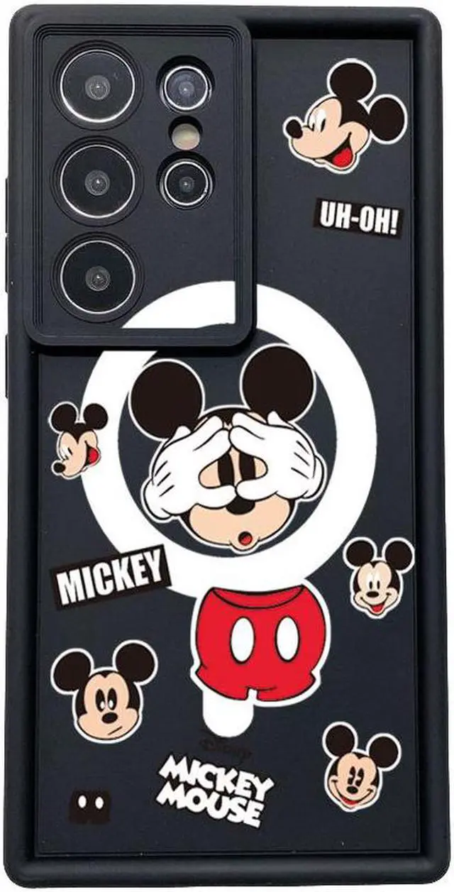 Alt view image 3 of 3 - Case For Samsung S23 Ultra Funny Shinning Mickey Mouse Full Protective Phone Case Anti Drop Cover