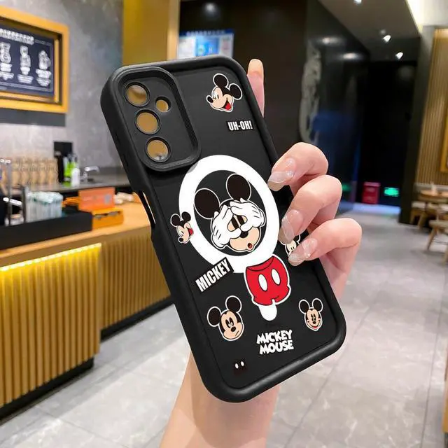 Alt view image 2 of 3 - Case For Samsung A14 5G Funny Shinning Mickey Mouse Full Protective Phone Case Anti Drop Cover