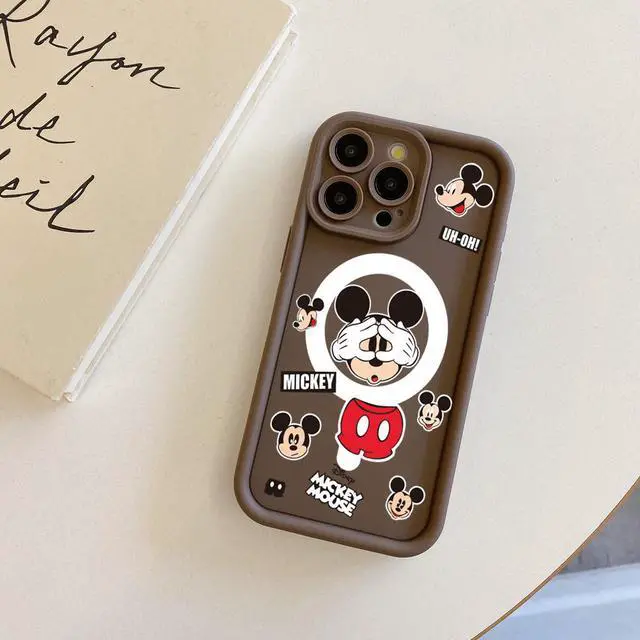 Main image of Case For iPhone 15 Pro Max Funny Shinning Mickey Mouse Full Protective Phone Case Anti Drop Cover