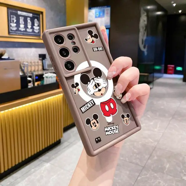 Main image of Case For Samsung S22 Ultra Funny Shinning Mickey Mouse Full Protective Phone Case Anti Drop Cover