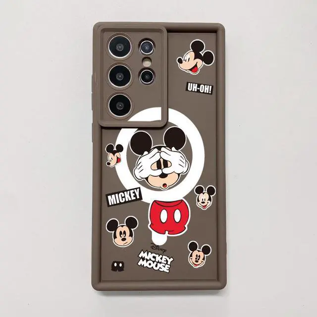 Alt view image 3 of 3 - Case For Samsung S22 Ultra Funny Shinning Mickey Mouse Full Protective Phone Case Anti Drop Cover