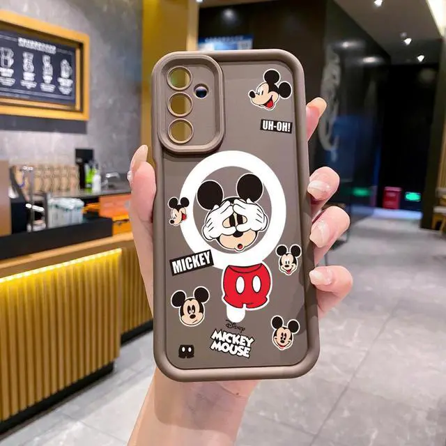 Main image of Case For Samsung A05S Funny Shinning Mickey Mouse Full Protective Phone Case Anti Drop Cover