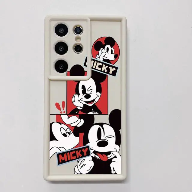 Alt view image 3 of 3 - Case For Samsung S22 Ultra Funny Shinning Mickey Mouse Full Protective Phone Case Anti Drop Cover