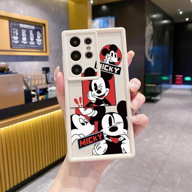 Alt view image 2 of 3 - Case For Samsung S22 Ultra Funny Shinning Mickey Mouse Full Protective Phone Case Anti Drop Cover