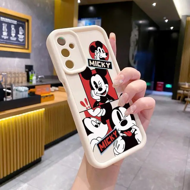 Alt view image 2 of 3 - Case For Samsung A14 5G Funny Shinning Mickey Mouse Full Protective Phone Case Anti Drop Cover