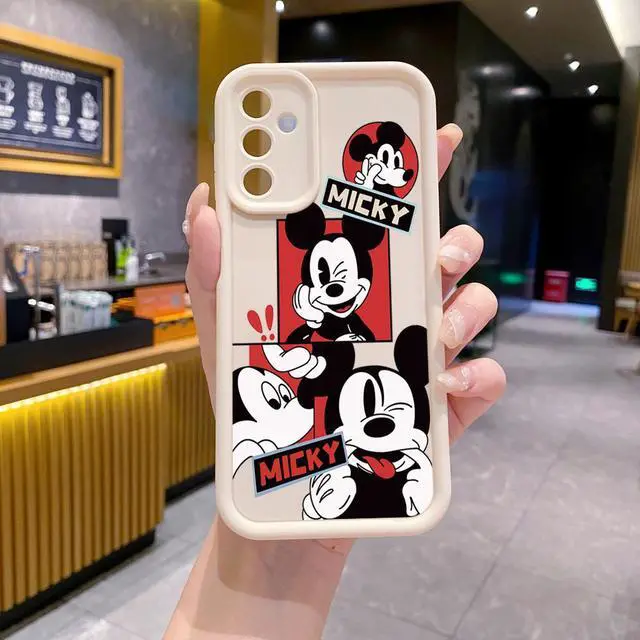 Main image of Case For Samsung A15 4G Funny Shinning Mickey Mouse Full Protective Phone Case Anti Drop Cover