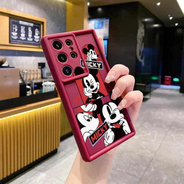 Main image of Case For Samsung S23 Ultra Funny Shinning Mickey Mouse Full Protective Phone Case Anti Drop Cover