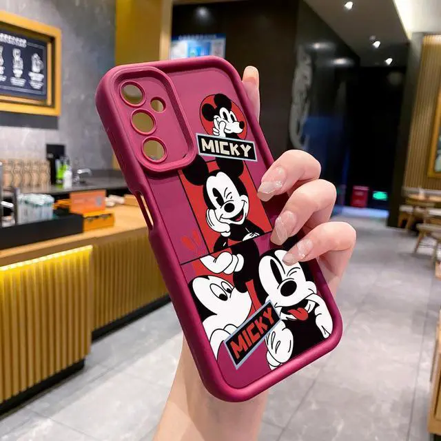 Alt view image 2 of 3 - Case For Samsung A14 5G Funny Shinning Mickey Mouse Full Protective Phone Case Anti Drop Cover