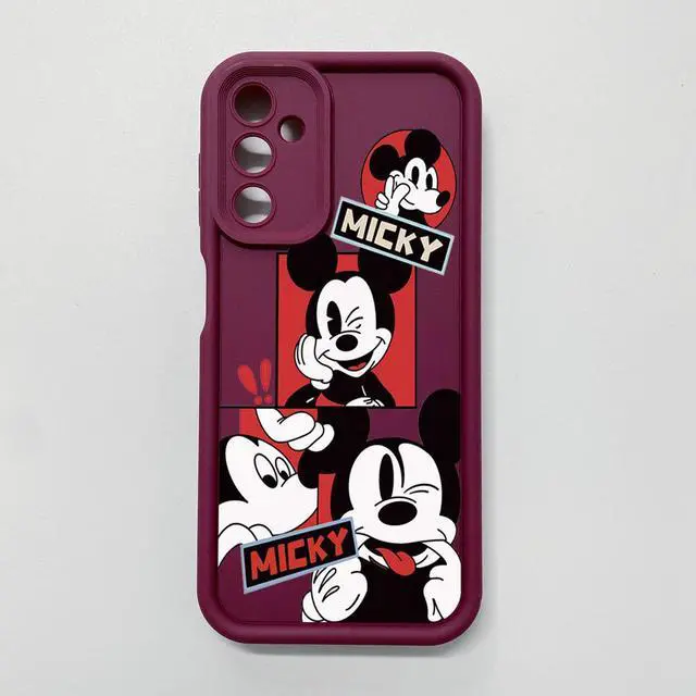 Alt view image 3 of 3 - Case For Samsung A34 5G Funny Shinning Mickey Mouse Full Protective Phone Case Anti Drop Cover