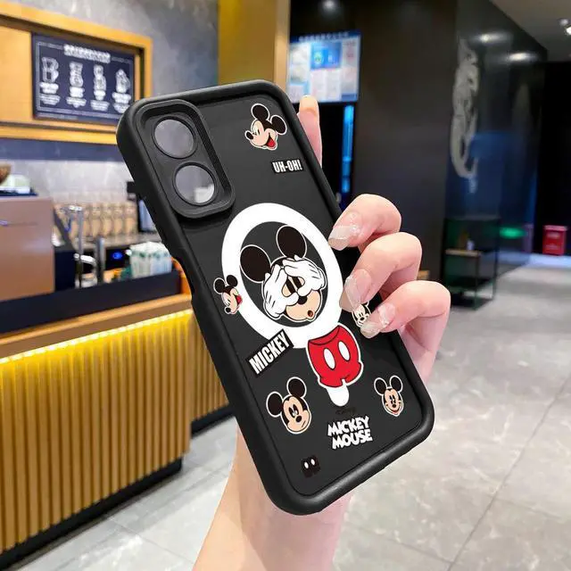 Alt view image 2 of 3 - Case For OPPO A17K Funny Shinning Mickey Mouse Full Protective Phone Case Anti Drop Cover