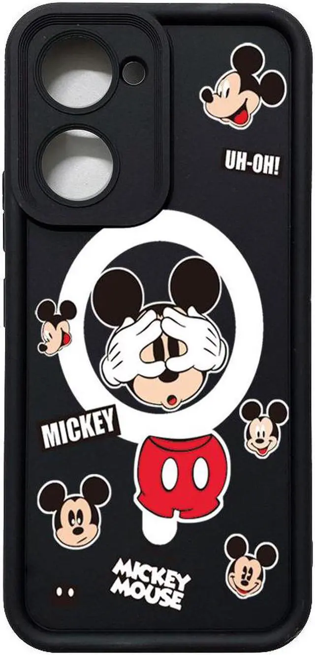 Alt view image 3 of 3 - Case For VIVO Y03 4G Funny Shinning Mickey Mouse Full Protective Phone Case Anti Drop Cover