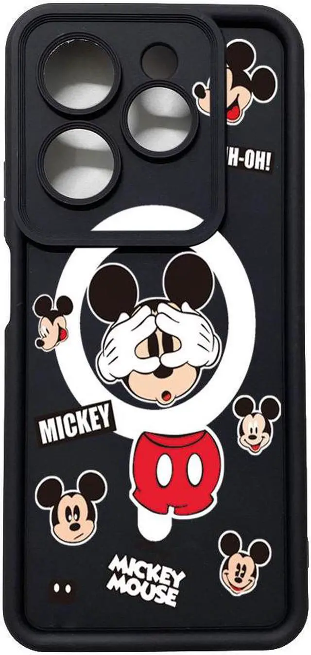Alt view image 3 of 3 - Case For Infinix Hot 40 Pro Funny Shinning Mickey Mouse Full Protective Phone Case Anti Drop Cover