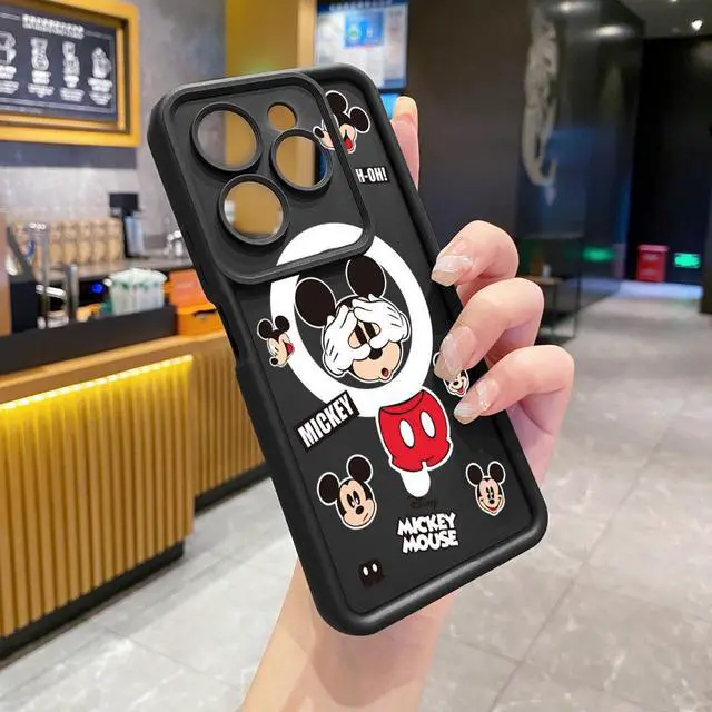 Alt view image 2 of 3 - Case For Infinix Hot 40 Pro Funny Shinning Mickey Mouse Full Protective Phone Case Anti Drop Cover