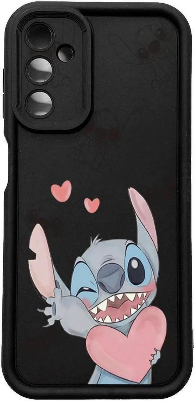 Alt view image 3 of 3 - Case For Samsung A15 5G Couple Stitch Angel Full Protective Phone Case Anti Drop Cover