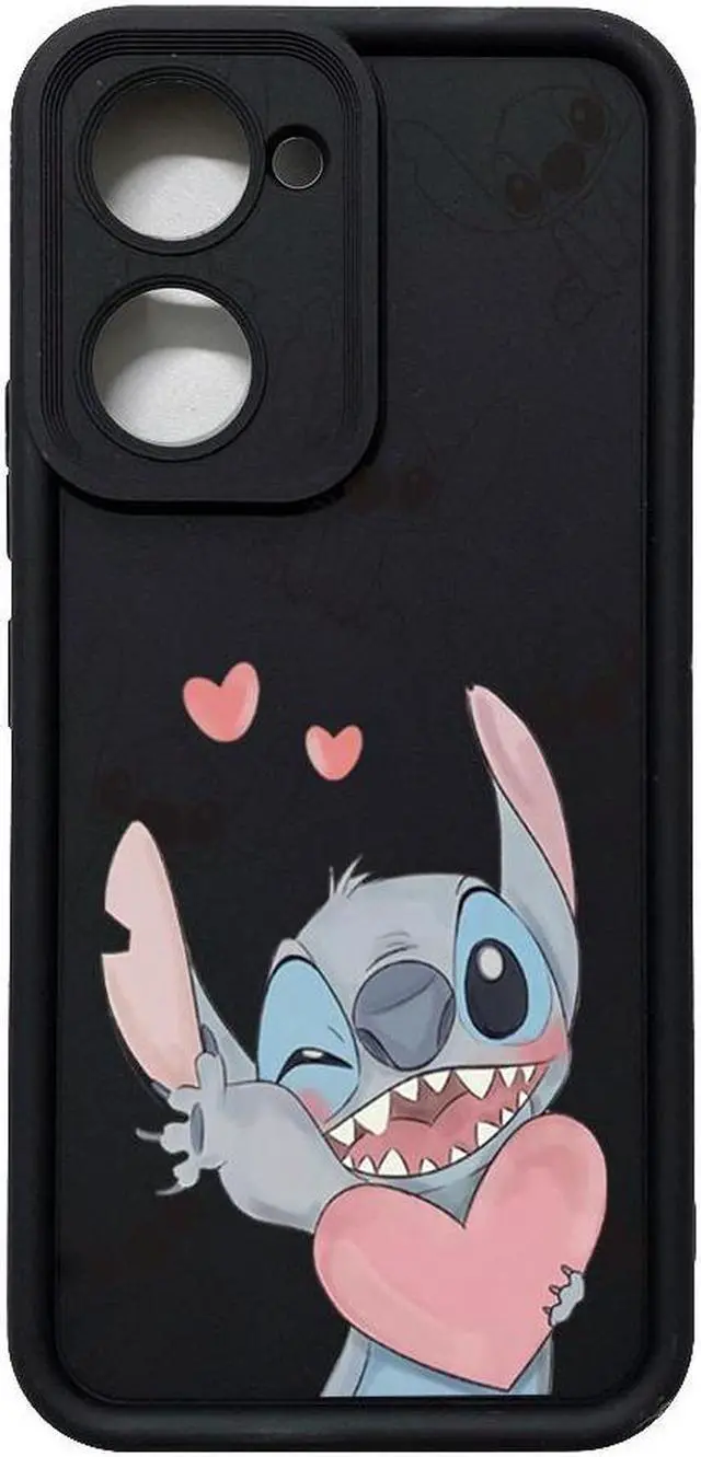 Alt view image 3 of 3 - Case For VIVO Y18 4G Couple Stitch Angel Full Protective Phone Case Anti Drop Cover