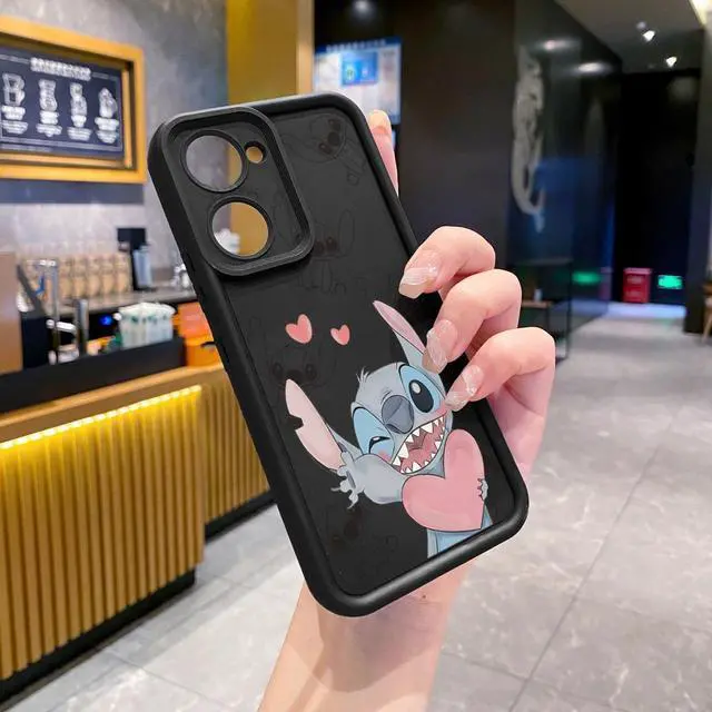 Alt view image 2 of 3 - Case For VIVO Y18 4G Couple Stitch Angel Full Protective Phone Case Anti Drop Cover