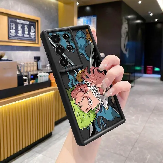 Main image of Case For Samsung S24 Ultra Zoro Luffy Full Protective Phone Case Anti Drop Cover