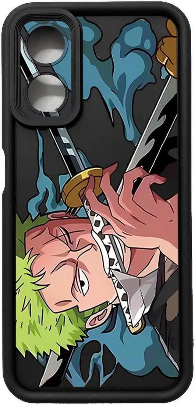 Alt view image 3 of 3 - Case For OPPO A79 5G Zoro Luffy Full Protective Phone Case Anti Drop Cover