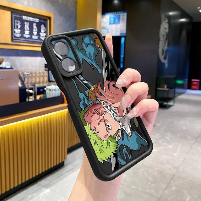 Alt view image 2 of 3 - Case For OPPO A79 5G Zoro Luffy Full Protective Phone Case Anti Drop Cover