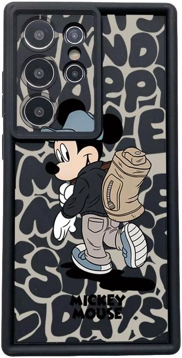 Alt view image 3 of 3 - Case For Samsung S22 Ultra Couple Mickey Minnie Full Protective Phone Case Anti Drop Cover